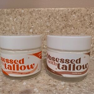 Obsessed with Tallow Sweet Orange & Vanilla and Vanilla Bean Set